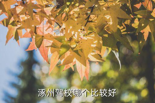 涿州明城駕校怎么樣，涿州哪個駕校好...